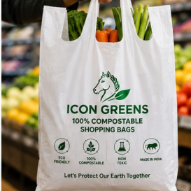 Icon Greens Bio Compostable Carry Bags