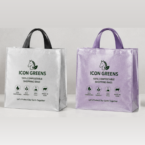 Icon Greens BOPP Laminated Box Bags