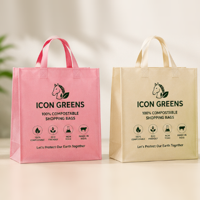 Icon Greens Non-Woven Carry Bags