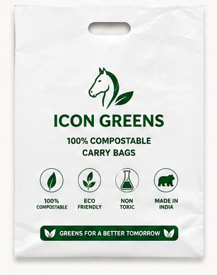 Icon Greens Bio Compostable D-Cut — Large Medium, 12 × 18 inches